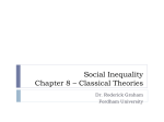 Social Inequality Chapter 8
