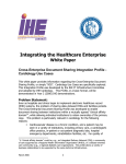 Integrating the Healthcare Enterprise