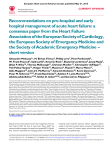Recommendations on pre-hospital and early hospital