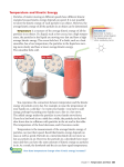 Temperature and Kinetic Energy