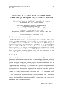 Development of a Compact X-ray Source and Detector System for