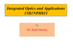 Integrated Optics