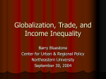 Globalization, Trade, and Income Inequality
