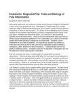 Endodontic Diagnosis/Pulp Tests and Etiology of Pulp Inflammation