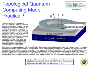 Topological Insulators