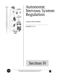 Autonomic Nervous System Regulation