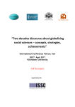 “Two decades discourse about globalizing social sciences