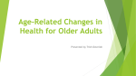 2016 Niche Age-Related Changes in Health