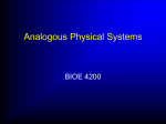 Analogous physical systems