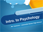Intro. to Psychology - jeannette.k12.pa.us