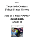 Twentieth Century American History