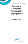 Coronary Computed Tomography Angiography: Halifax Infirmary