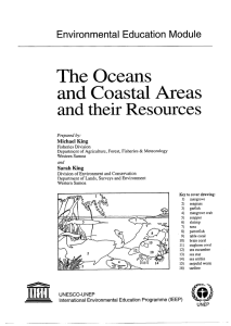 The Oceans and coastal areas and their resources