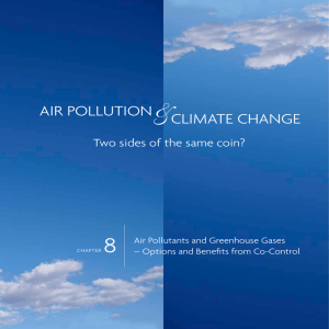 AIR POLLUTION CLIMATE CHANGE