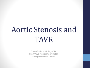 TAVR - SCACVPR