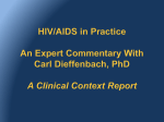 and Clinical Context: HIV/AIDS in Practice Expert