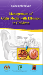 Management of Otitis Media with Effusion in Children