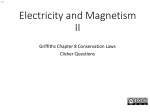 Electricity and Magnetism II