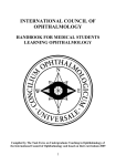 international council of ophthalmology handbook for medical