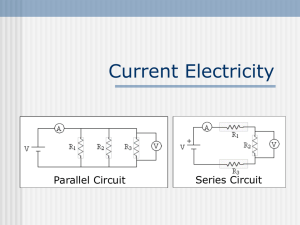 Electric Potential Difference