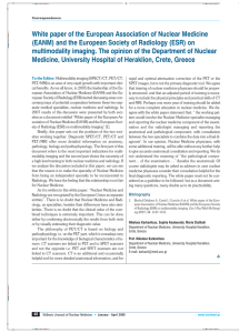 White paper of the European Association of Nuclear Medicine