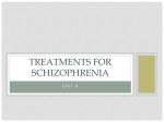 Treatments for Schizophrenia File