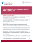 patient guide to catheter ablation for atrial fibrillation