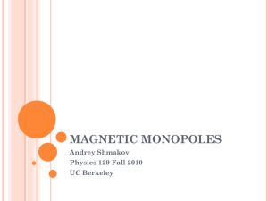 Magnetic Monopoles