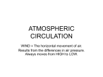 2.atmospheric circulation