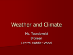 Weather and Climate - Central Middle School