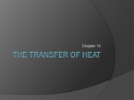 The Transfer of Heat