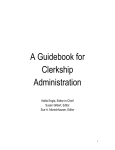 A Guidebook for Clerkship Administration