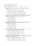 Lab 6: Frog Cardiovascular Physiology Quizzes 1 . Refer to Activity 2