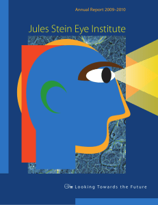 View 2009-10 Annual Report - Jules Stein Eye Institute