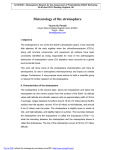 Meteorology of the stratosphere - University of Reading, Meteorology