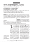 Chronic Infantile Neurological Cutaneous and Articular/Neonatal