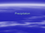 Precipitation - Ms. A de Boer