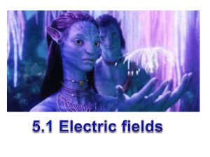 Electric fields (PPT)