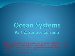 Surface Currents ppt