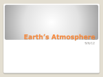 Earth`s Atmosphere - stephaniemcoggins