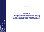 Comparative-Historical Study of Educational Institutions