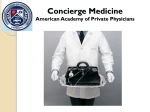 Concierge Medicine American Academy of