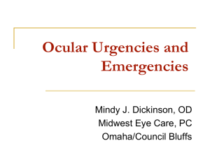 Red Eyes and Ocular Emergencies - Heart of America Contact Lens