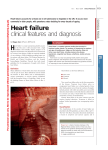 Heart failure: clinical features and diagnosis