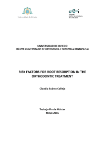 risk factors for root resorption in the orthodontic treatment