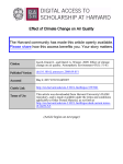 Effect of climate change on air quality