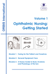 Vol 1 Ophthalmic Nursing: Getting Started