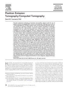 Positron Emission Tomography/Computed Tomography