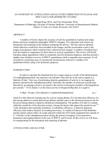 an overview of attenuation and scatter