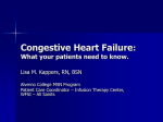 Congestive Heart Failure: What your patients